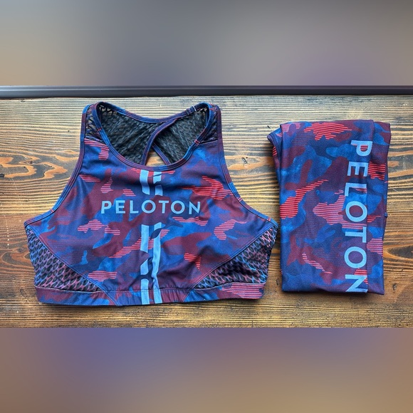 Peloton Matching Set Red Camo Set SMALL OG Peloton Set Camouflage Unicorn - Picture 1 of 9